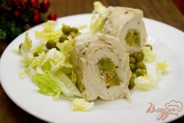 фото рецепта Куриные рулетики с горчицей