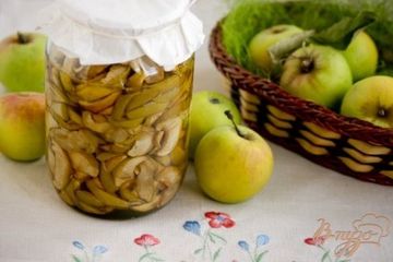 фото рецепта Консервированная яблочная начинка для пирогов