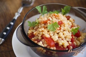 фото рецепта Кускус с помидорами