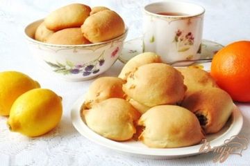 фото рецепта Пирожки кнышики с отварным мясом