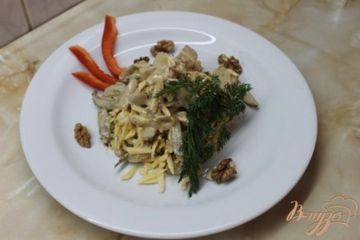 фото рецепта Салат Шальная курочка