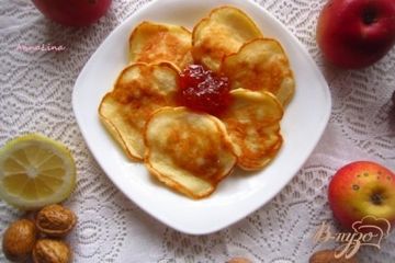 фото рецепта Лимонно-яблочные оладьи
