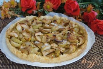 фото рецепта Нормандский пирог с яблоками