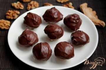 фото рецепта Ореховые конфеты с медом