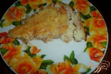 фото рецепта Рисовая запеканка с яблоками