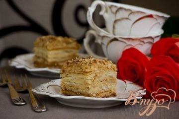 фото рецепта Торт слоеный