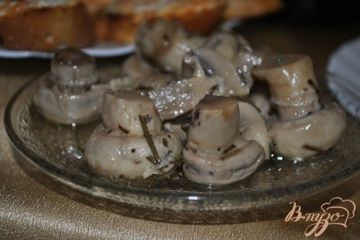 фото рецепта Маринованные шампиньоны
