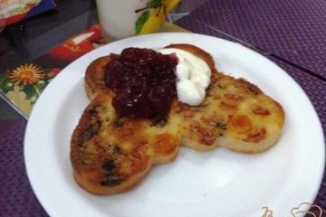 фото рецепта Манник с цукатами и изюмом