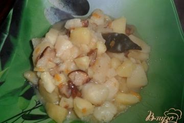 фото рецепта Жаркое постное с грибами