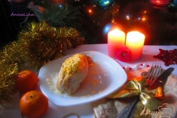 фото рецепта Фаршированная куриная грудка