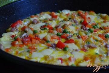 фото рецепта Омлет  Деревенский