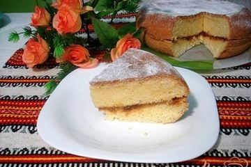 фото рецепта Бисквит в мультиварке