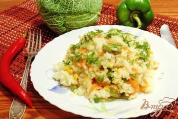 фото рецепта Рис с овощами