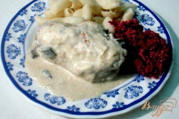 фото рецепта Крученики с лесными грибами