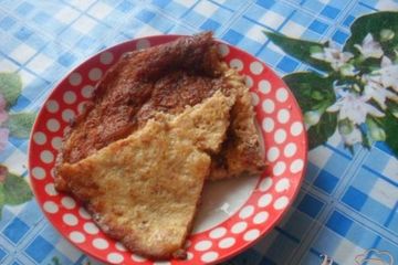 фото рецепта Омлет с рыбными консервами