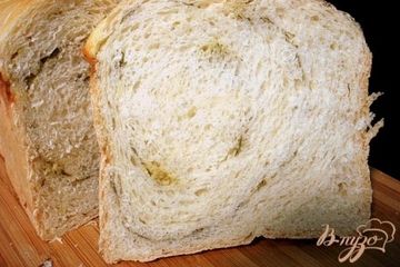 фото рецепта Хлеб с укропом и чесноком