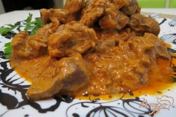 фото рецепта Куриные желудочки в мультиварке