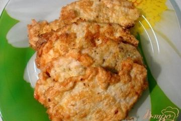 фото рецепта Куриные отбивные с чесноком