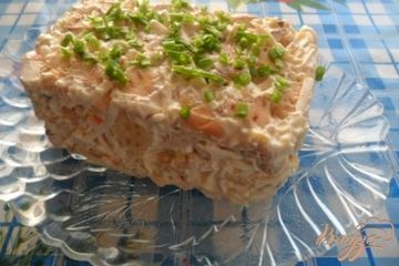 фото рецепта Закусочный торт Просто и вкусно