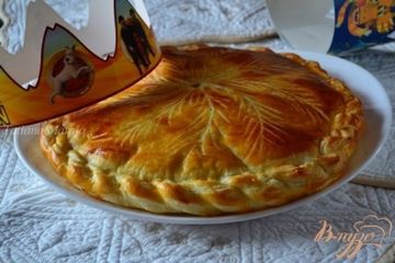 фото рецепта Королевская галета (Galette des rois)