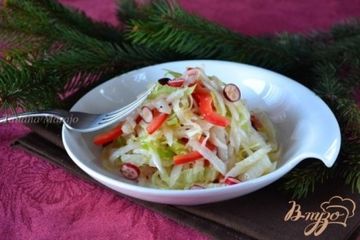 фото рецепта Салат с черной редькой