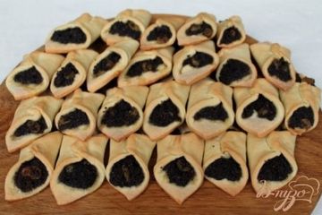 фото рецепта Печенье с маком и изюмом