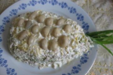 фото рецепта Салат Ананас с курицей