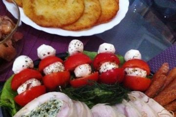 фото рецепта Закуска по мотивам Капрезе