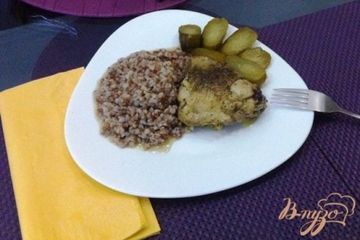 фото рецепта Жареные куриные бедрышки
