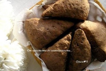 фото рецепта Шоколадные содовые булочки