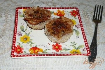 фото рецепта Мясные кексы с тмином