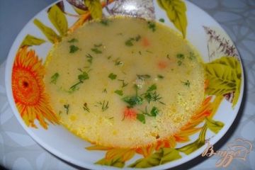 фото рецепта Сырный суп по-французки