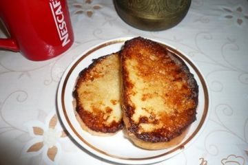 фото рецепта Гренки с мёдом