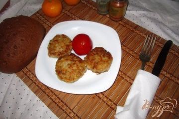 фото рецепта Котлеты с рисом и фаршем
