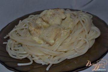 фото рецепта Куриное филе в сливочно-сырном соусе