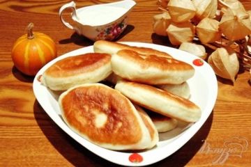 фото рецепта Жареные пирожки с картофелем и мясом