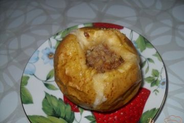 фото рецепта Яблоки, запеченные с медом и орехами