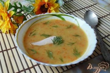 фото рецепта Гороховый суп с копченой индейкой