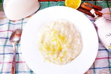 фото рецепта Имбирный рис с лимоном и корицей