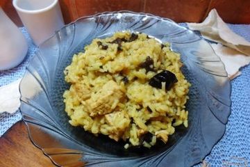 фото рецепта Плов из индейки с черносливом