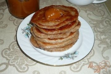 фото рецепта Оладушки с ржаной мукой