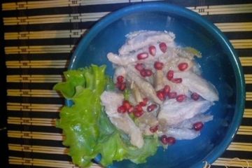 фото рецепта Курица с айвой