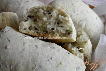 фото рецепта Содовый постный хлеб с кунжутом