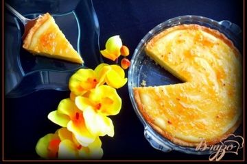 фото рецепта Творожный тарт с лимонным джемом