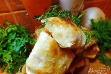фото рецепта Пирожки с картошкой из лаваша