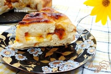 фото рецепта Узорчатый пирог с облепиховым джемом