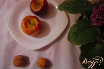 фото рецепта Яблоки запеченные со сливой