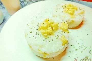 фото рецепта Рис с початками кукурузы и маслом тыквы