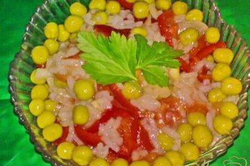 фото рецепта Салат с рисом