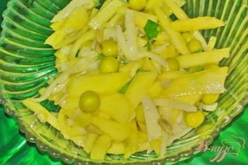 фото рецепта Салат из кабачка с сыром
